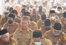 Bagian Umum Fasilitasi Salat Istisqa di Balai Kota , Karpet Disiapkan untuk Jemaah