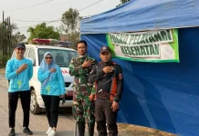 Dinkes Kalsel Buka Lima Posko Kesehatan Karhutla