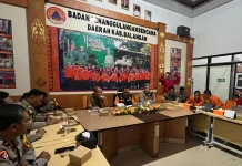 BPBD Balangan Gelar Rakor Karhutla, Bahas Sarpras dan Data