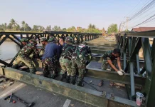 Masuki Tahap Akhir, Jembatan Modular di Mantuil terus Dikebut