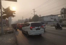 Kalsel Cerah Berawan, Banjarmasin Diselimuti Kabut Asap