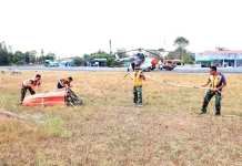Lanud Sjamsudin Noor Maksimalkan Operasi Udara dalam Penanganan Karhutla