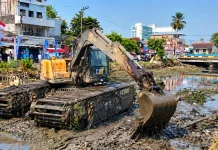 Setelah 20 Tahun, Sungai Pekapuran Kembali Dikeruk untuk Pengendalian Banjir