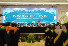 Sebanyak 281 Mahasiswa IAID Martapura Resmi Diwisuda