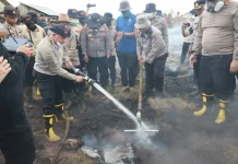 Kapolda Kalsel Pimpin Monitoring Inovasi Surfaktan di Banjarbaru