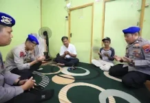 Polresta Banjarmasin Datangi Keluarga Relawan BPK yang Gugur saat Bertugas