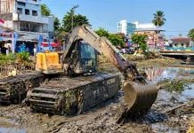 Atasi Genangan Banjir, BWS Kalimantan III Normalisasi Sungai di Banjarmasin