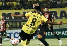 Debut Manis Korneles, Cetak Dua Gol Antar Barito Putera Tekuk Persipura 3-2