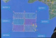 Basarnas Fokuskan Pencarian Korban Virgo Transport 8 di Enam Sektor