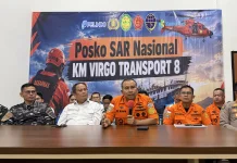 Basarnas Siapkan Opsi Salvage KM Virgo Transport 8