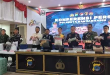 Polisi Sita Hampir Setengah Kilo Ganja di Rumah Warga Banjarmasin