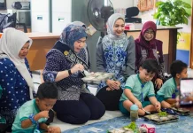 Bunda PAUD Banjarbaru Pantau Tumbuh Kembang dan Gizi Anak