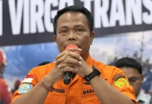 Tim SAR Perkuat Pencarian KM Virgo dengan Helikopter Dauphin