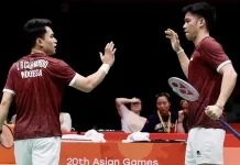 Leo/Daniel Tembus Final Asian Games 2026 usai Kalahkan Kim/Seo Dua Gim Langsung