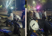 Cegah Kejahatan Jalanan, Polsek Banjarmasin Tengah Patroli Dini Hari