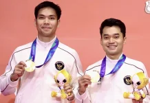 Leo/Daniel Sumbang Medali Emas untuk Indonesia di Asian Games 2026