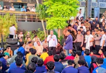 Sekdaprov Kalsel Terima Aksi Aspirasi Mahasiswa soal Karhutla