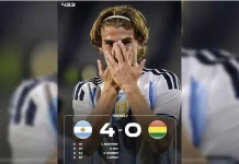 Tanpa Messi, Argentina Tetap Menggila Libas Bolivia 4-0 di FIFA Matchday