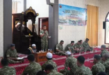 Korem 101/Antasari Gelar Doa Bersama