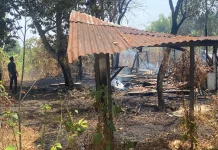 Rumah Kosong di Sungai Ulin Banjarbaru Terbakar, Pemilik Sebut Ada Dentuman