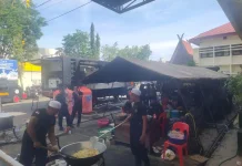 Layani Jamaah Haul Polresta Banjarmasin Turunkan Randurlap