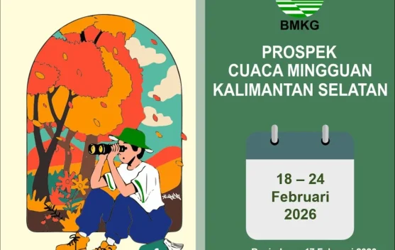 BMKG : Kalsel Berpotensi Hujan Sepekan Kedepan