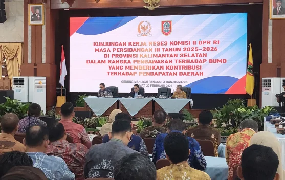 Komisi II DPR RI Soroti Kinerja Bank Kalsel