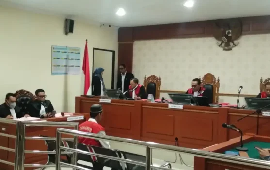 Pelaku Curas Motor Sungai Bilu Divonis 2,6 Tahun