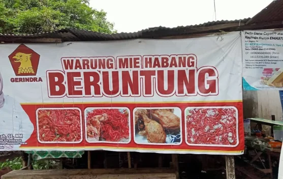 Pindah Lokasi, Mie Habang Beruntung Makin Laris