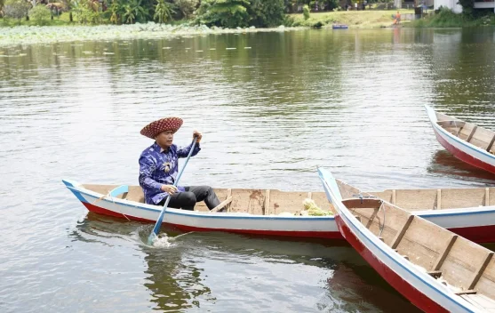 Pasar Terapung versi TMII, Mengenalkan Jati Diri Urang Banjar
