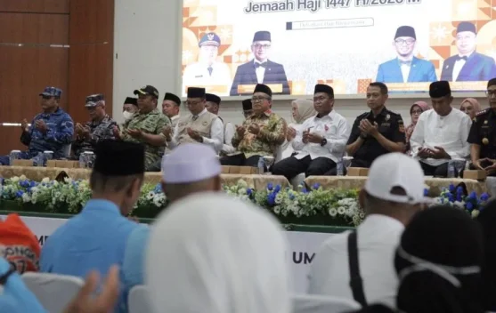 Jemaah Haji Kloter BDJ-02 Tiba di Banua, Gubernur Kalsel Doakan Mabrur