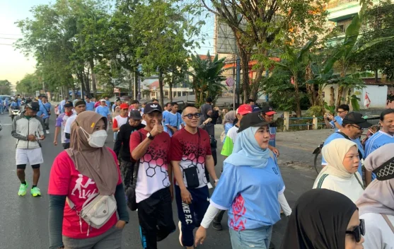 TVRI, RRI, dan ANTARA Gelar Fun Walk Promosi Siaran Piala Dunia 2026