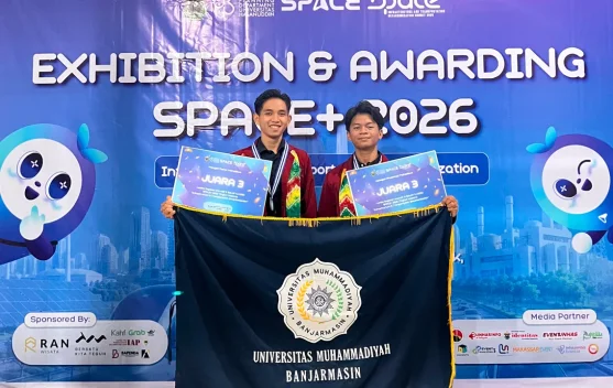Mahasiswa UMB Banjarmasin Raih Juara III Nasional SPACE+ 2026