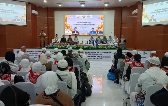 Jamaah Haji Kloter BDJ 03 Tiba Selamat di Banjarmasin