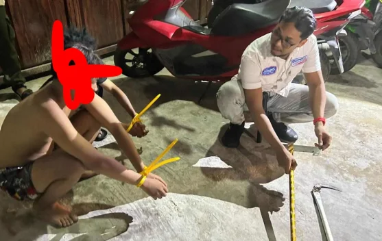 Patroli Polresta Banjarmasin Amankan Remaja Diduga Hendak Tawuran