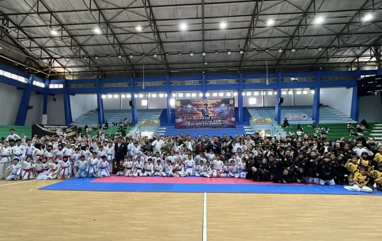 Sebanyak 530 Atlet Ikut Berlaga pada Kejuaraan Karate Cup Se-Kota Banjarmasin 2026