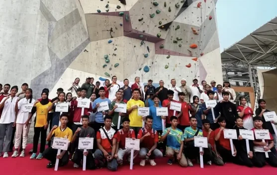 Hasnur Apresiasi Atlet Kalsel di Kejurnas Panjat Tebing KU XX 2026