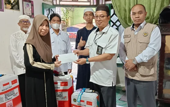 Kakanwil Kemenhaj Kalsel Takziah ke Rumah Jamaah Haji HSS Wafat