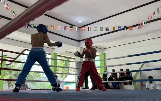 Puluhan Atlet Adu Pukulan di Kejuaraan Kick Boxing Wali Kota Cup Banjarmasin 2026