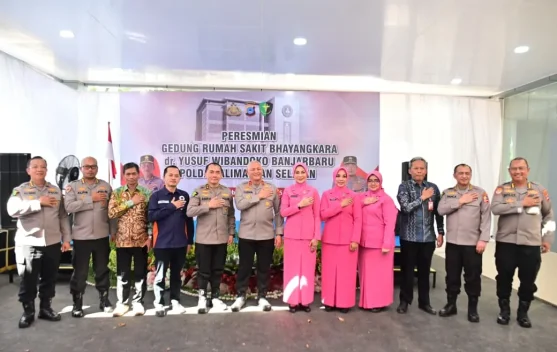 RS Bhayangkara dr. Yusuf Wibandoko Banjarbaru Diresmikan