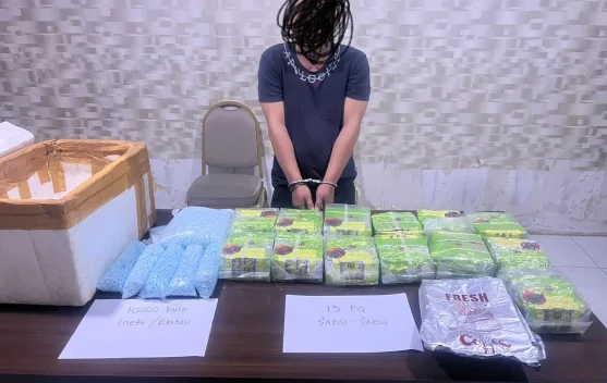 Polsek Banjarmasin tengah Ungkap 13 Kg Sabu dan 10.229 Ekstasi