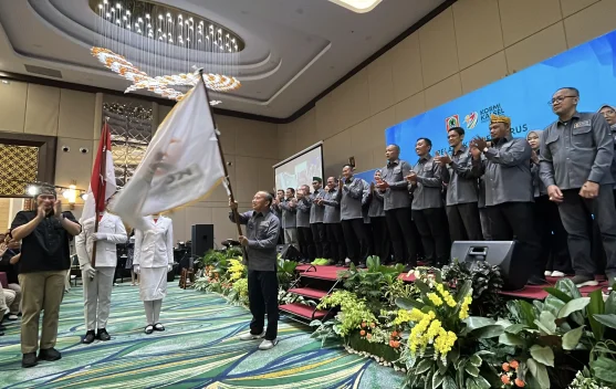 Resmi Dilantik, Sekda Kalsel Pimpin KORMI Kalsel Periode 2026-2031