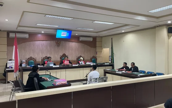Mantan Bendahara Dinkes Tanah Laut Jalani Sidang Perdana