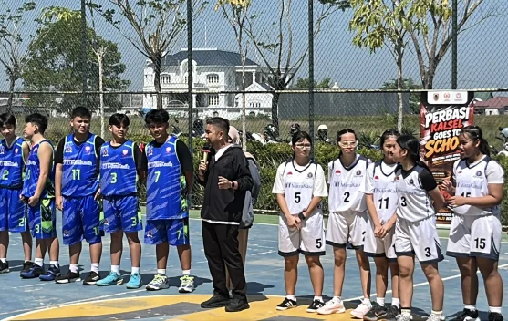 Perbasi Goes To School, Berikan Coaching Clinic Dorong Pembinaan Atlet Usia Dini