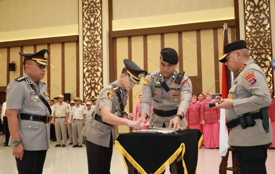 Kombes Pol Riza Muttaqin Resmi Jabat Kapolresta Banjarmasin