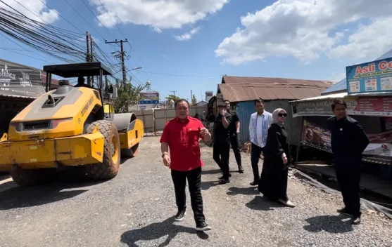 Komisi III DPRD Kalsel Pastikan Jalan Veteran Siap Dibuka Tepat Waktu
