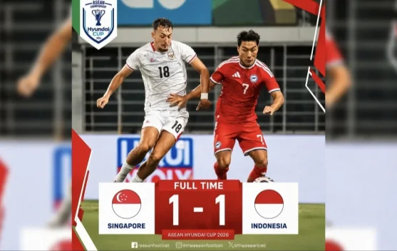 Indonesia Gagal ke Semifinal AFF 2026 usai Ditahan Imbang Lawan Singapura