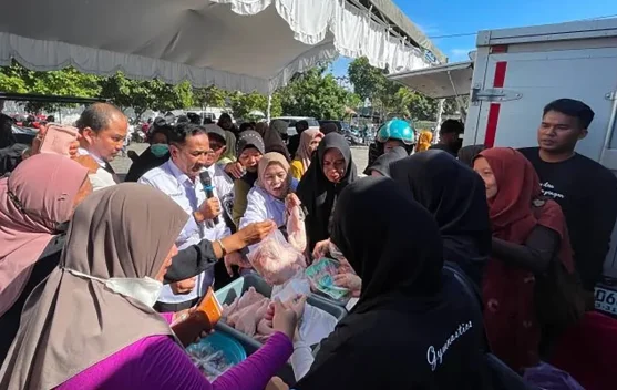 Stabilkan Harga Pangan, DPKP Kalsel Gelar Gerakan Pangan Murah