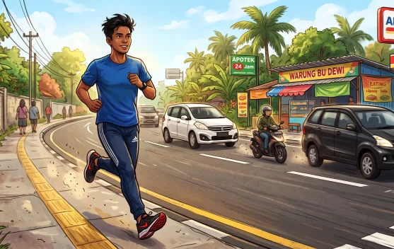 Lari Jadi Pilihan Sederhana untuk Menjaga Kebugaran