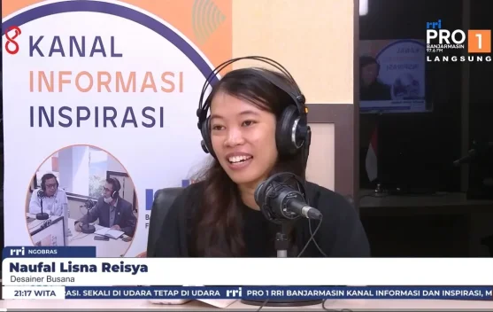 Presisi Pola Jadi Kunci Busana Sasirangan Berkualitas